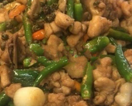 Pressure Cooker Double Pepper Chicken 压锅双椒鸡